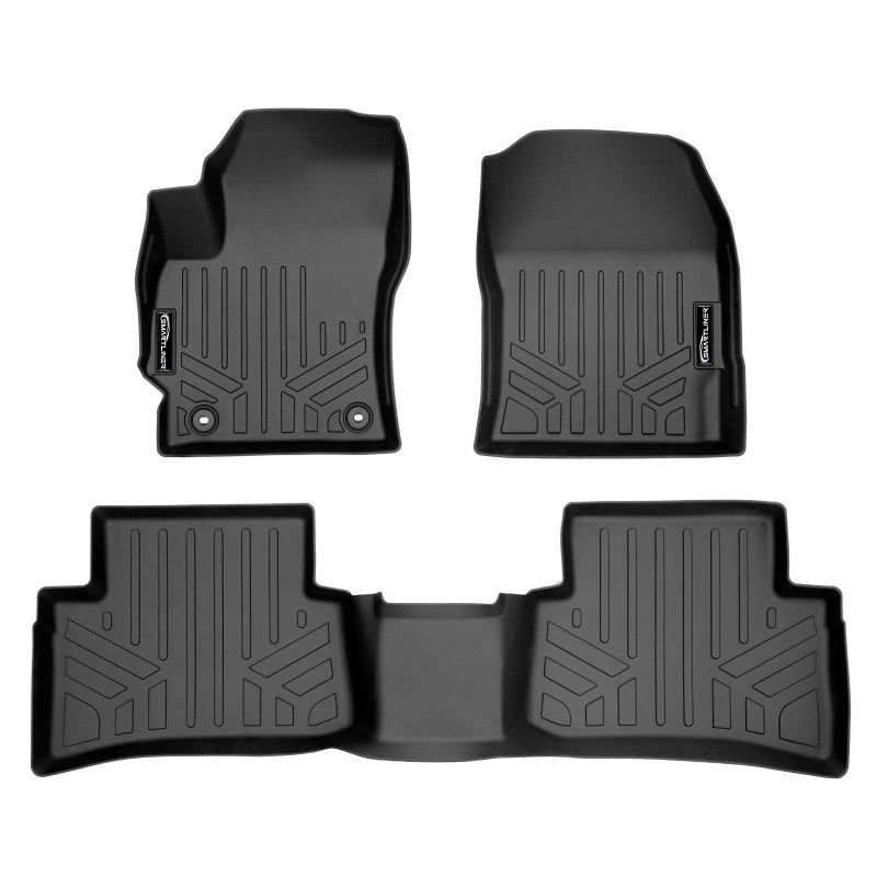 SMARTLINER Custom Fit Floor Mats 2 Row Liner Set for 2023-2025 Toyota Corolla GR - Image 1
